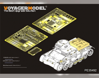 Фототравление для Pz.Kpfw.I Ausf. B basic (Dragon)