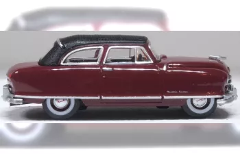 Nash Rambler Custom Landau Convertible (1950), dark red/black