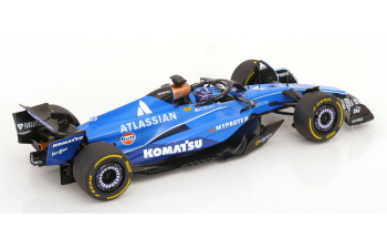 WILLIAMS F1 Fw47 Team Williams Atlassian Racing №23 Australian Gp (2025) Alexander Albon, Blue Black