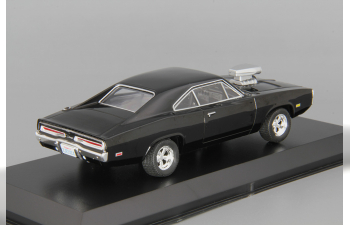 DODGE Charger R/T Blown Engine Dom`s из к/ф "Форсаж" (1970), black