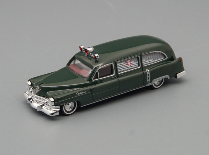 CADILLAC Series 75 Fleetwood SW "Ambulance" (1952), darkgreen