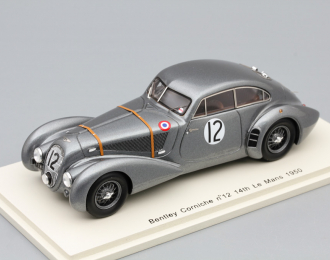 Bentley Corniche #12 14th LM 1950 "Soltan" Hay - H. Hunter, grey