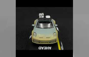 PORSCHE 911 992 Dakar N 00 Ahead Coupe (2024), Shade Green