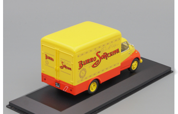 FIAT 615N FRIGORIFERO "LATTERIA SORESINA" (1955), Yellow / Red