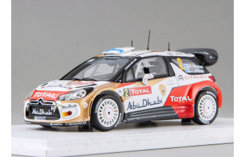 CITROEN DS3 WRC 2 - 4th Rallye de Monte Carlo 2013 M. Hirvonen – J. Lehtinen, red