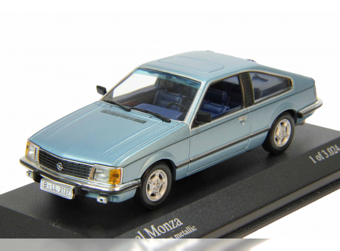 OPEL MONZA (1980), blue metallic