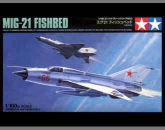 Сборная модель MiG-21 Fishbed-F