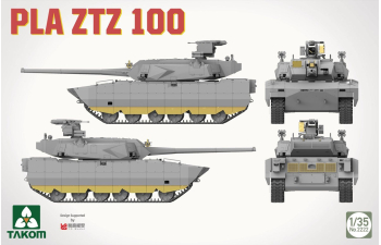 Сборная модель танк PLA ZTZ100