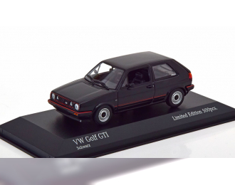 VOLKSWAGEN Golf 2 GTI 1985, black