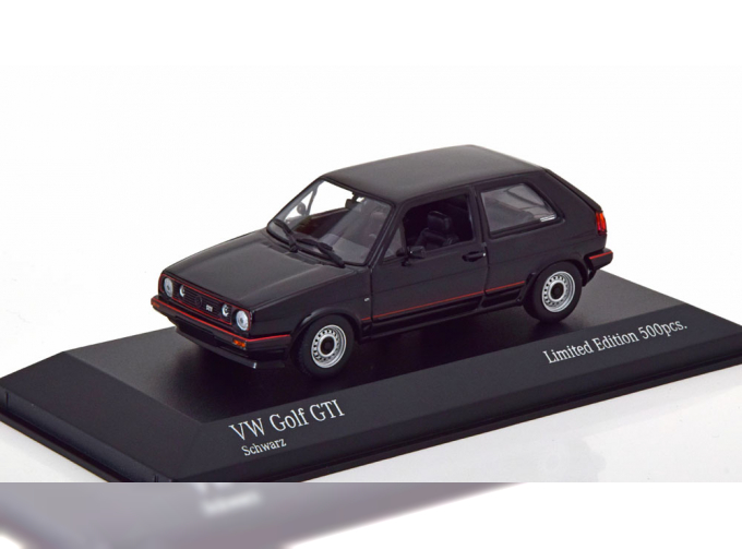 VOLKSWAGEN Golf 2 GTI 1985, black