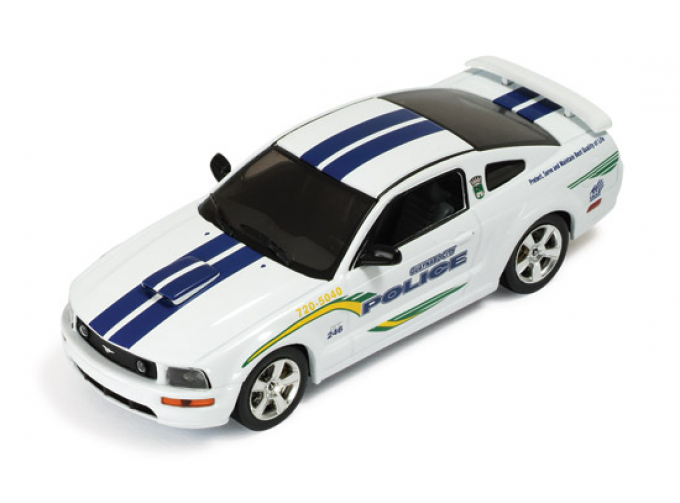 FORD Mustang GT Guaynabo City Puerto Rico Police (2006), белый