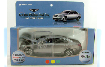 HYUNDAI Genesis, n.4669 1:35, серый