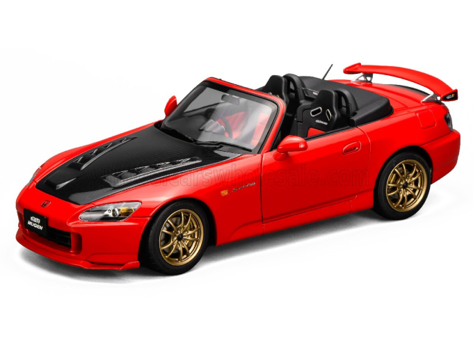 HONDA S2000 Spider Hard-Top MUGEN (2001), red