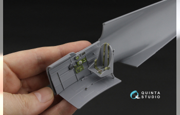 3D Декаль интерьера кабины Curtiss H-75 Hawk (Special Hobby)