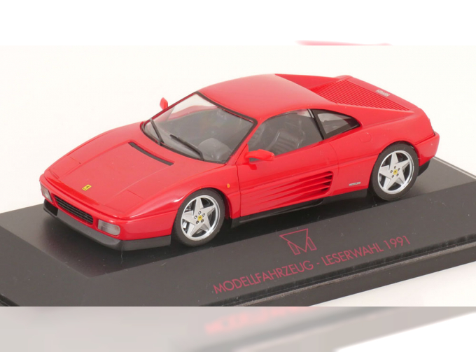 FERRARI 348 TB modelcar-Fahrzeug Leserwahl (1991), red