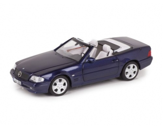 Mercedes-Benz SL500 R129 (W129) рестайлинг 1999 лазурно-синий