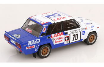 LADA 2105 Vfts №70 Rally 1000 Lakes (1986) Eugenijus Tumalevicious - Pranas Videika, White Blue