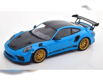 PORSCHE 911 (991 II) GT3 RS Weissach Package (2019), blue/black