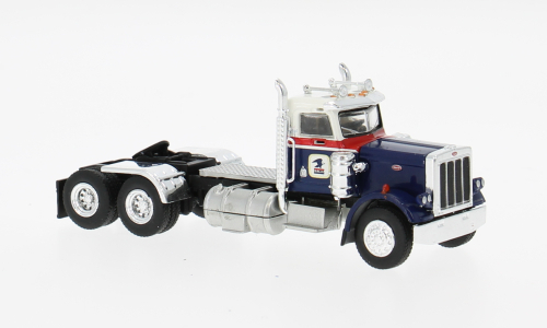 PETERBILT 359 US Mail (1973), blue/silver
