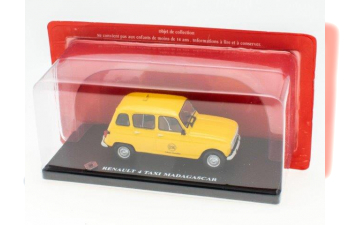 RENAULT 4 Taxi Madagascar (1983), Yellow