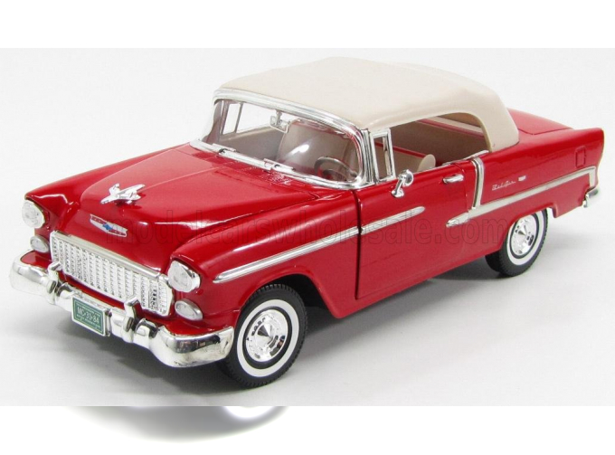 CHEVROLET Bel Air Cabriolet Closed (1955), Red Cream