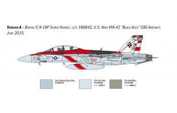 Сборная модель самолет F/A-18F SUPER HORNET