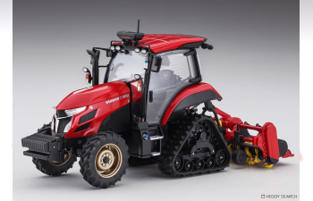 Сборная модель YANMAR Yt5113a Tractor With Delta Rotary Trailer 2020