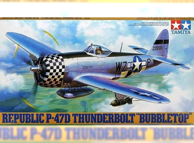 Сборная модель P-47D Thunderbolt "Bubbletop"