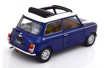 MINI Cooper LHD Sunroof, blue metallic white