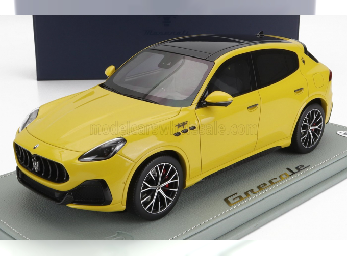 MASERATI Grecale Trofeo Suv (2023) - Con Vetrina - With Showcase, Giallo - yellow