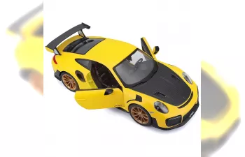 Сборная модель PORSCHE 911 GT2 RS (2018), yellow