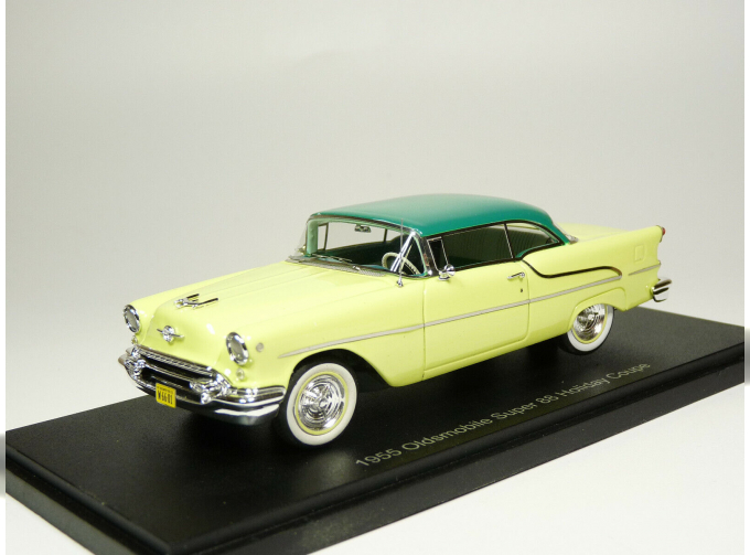 OLDSMOBILE Super 88 Holiday Coupe (1955), yellow/green