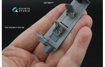 3D Декаль интерьера кабины Наблюдателя Fairey Barracuda (Trumpeter) (с 3D-печатными деталями)