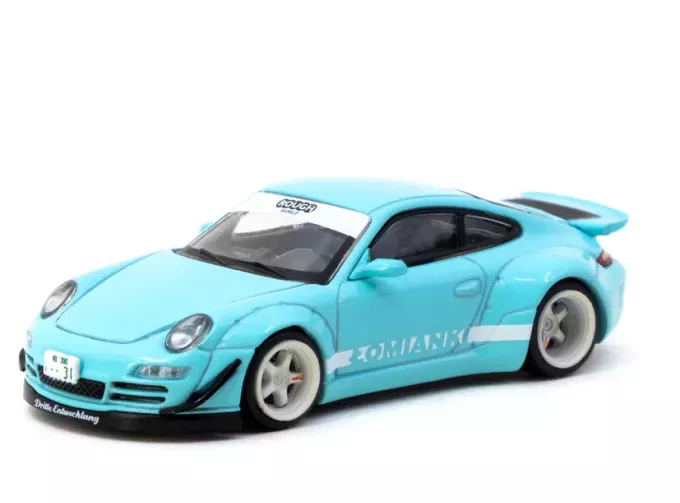 PORSCHE RWB 997 Lomianki, light blue