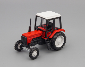 Трактор МТЗ-82, красный / черный / белый