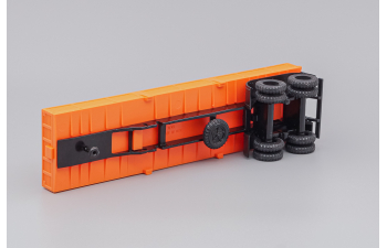 Полуприцеп ОДАЗ-9370, оранжевый