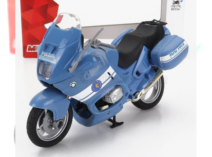 BMW R1200rt Polizia 2001, Light Blue White