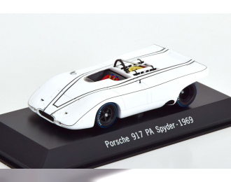 PORSCHE 917 PA Spyder Test Weissach (1969), white