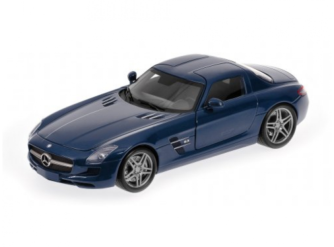 MERCEDES-BENZ SLS AMG (2010), blue metallic