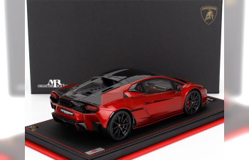 LAMBORGHINI Temerario Alleggerita Package (2024) - Con Vetrina - With Showcase, Rosso Efesto - Red