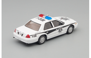 FORD Crown Victoria Полиция Мексики, Полицейские Машины Мира 36, белый