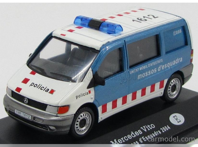 MERCEDES-BENZ Vito Policia-Mossos d'Esquadra 2004, white / blue