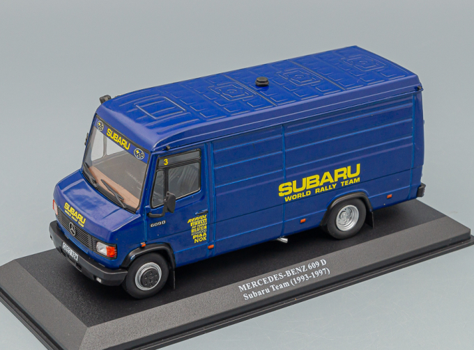 MERCEDES-BENZ 609 D Subaru Rally Team (1993-1997), blue