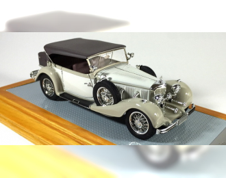 MERCEDES-BENZ 500K Tourenwagen Cabrio Closed (1935), 2 tones beige