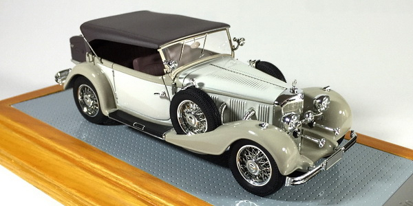 MERCEDES-BENZ 500K Tourenwagen Cabrio Closed (1935), 2 tones beige