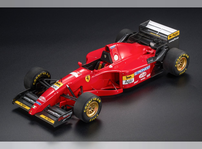 FERRARI F1 412t2 №0 First Test Estoril (22-23 November 1995) Michael Schumacher - Con Vetrina - With Showcase, Red