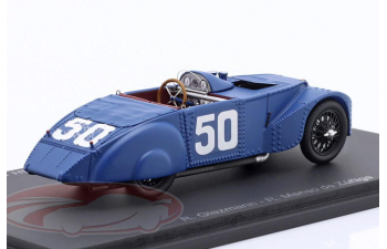Chenard & Walker Tank #50 24h LeMans Raymond Glaszmann, Raphaël Manso de Zuñiga (1925)