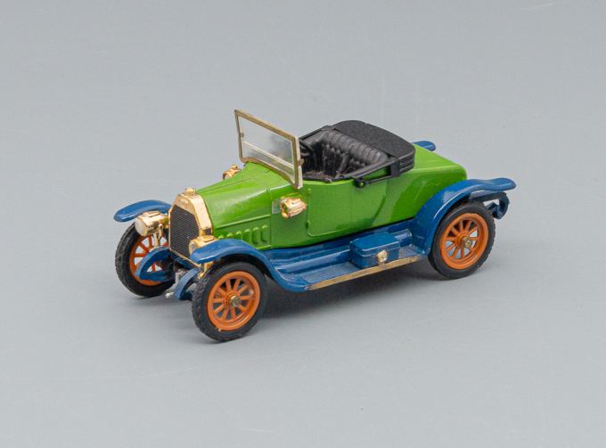 FIAT Model 0 (Zero) Carrozzata Spyder Scoperta (1914), green / blue