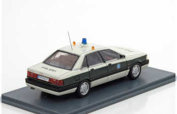 AUDI 200 Quattro 20V Polizei, white/ green