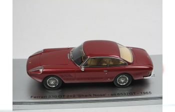 FERRARI 330 GT 2+2 Shark Nose sn6537GT Red Metallic